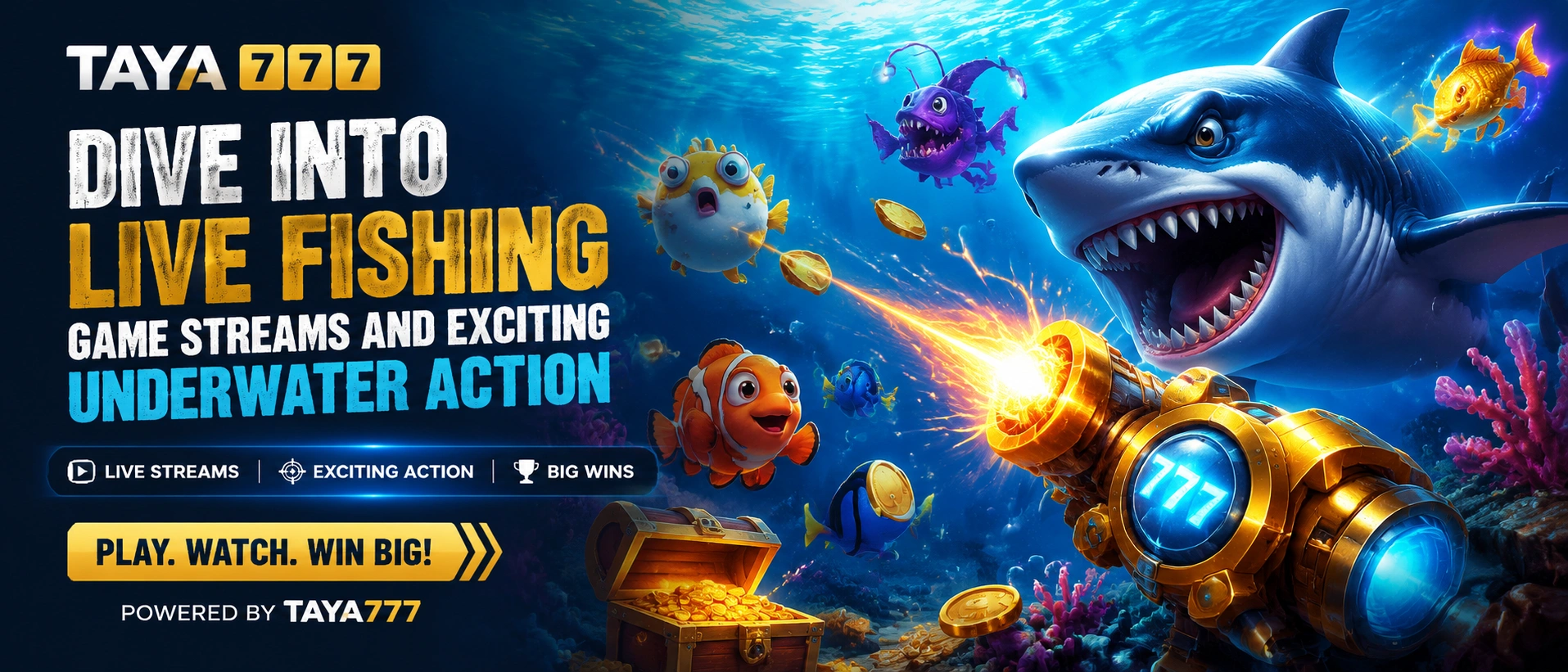 taya777 fish banner 2