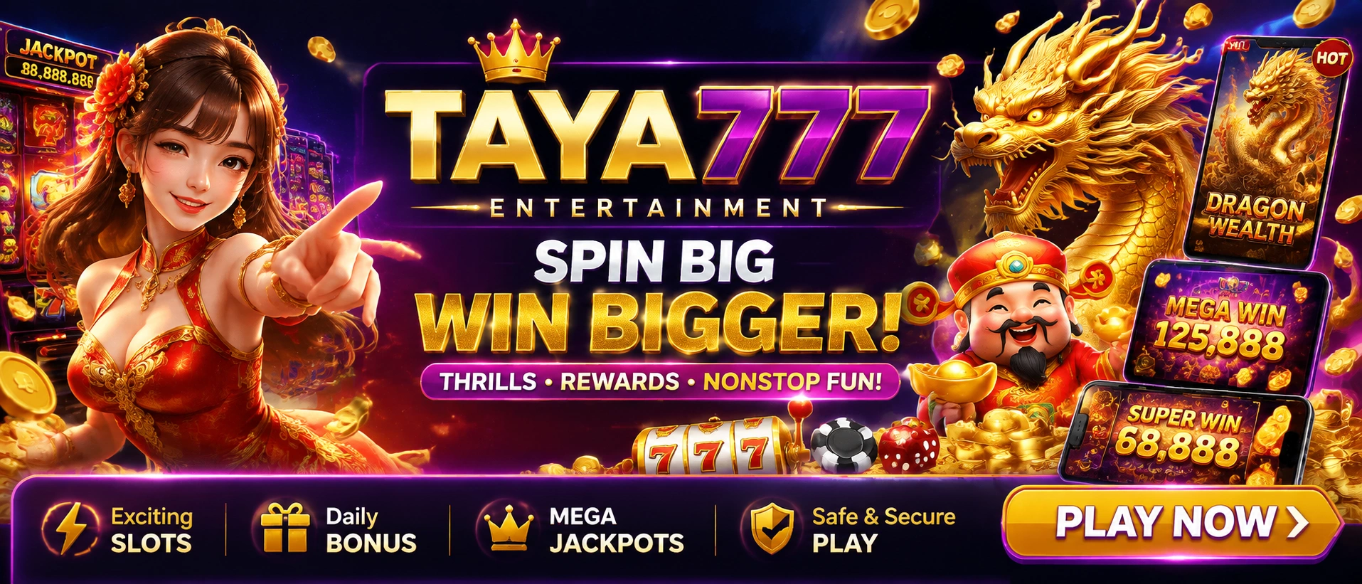 taya777 slot banner 3