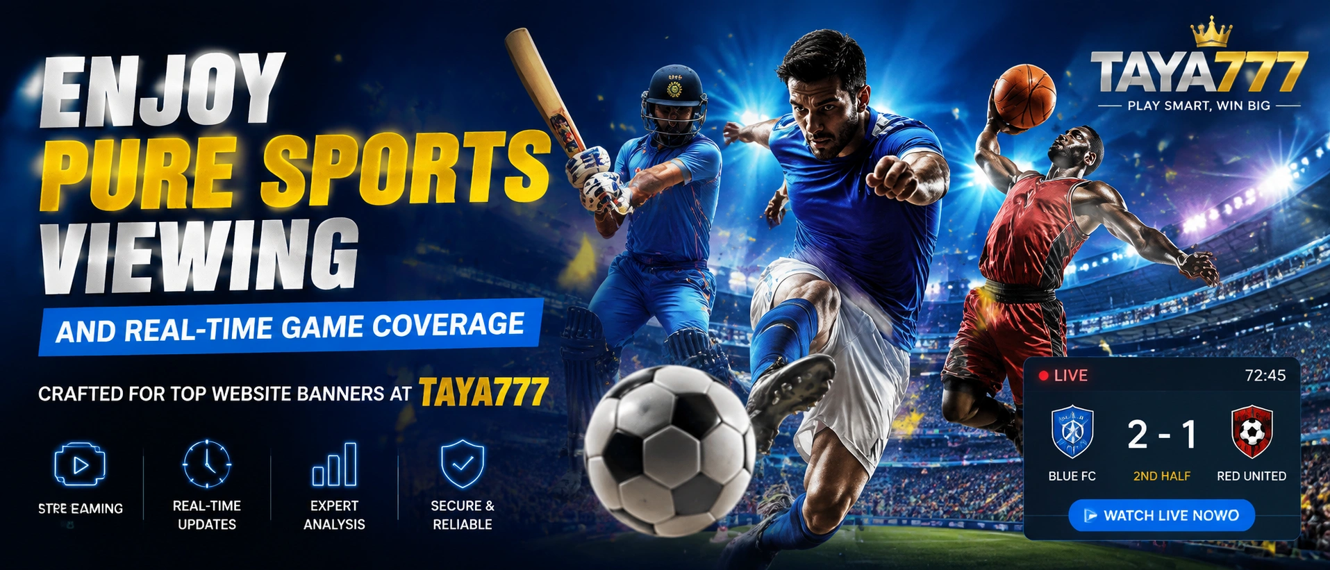 taya777 sports banner 2