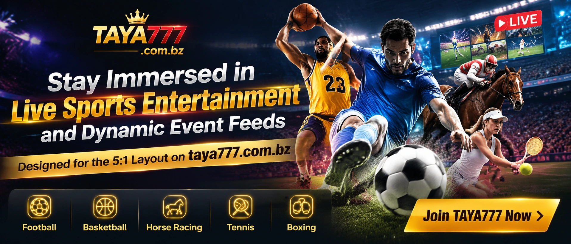 taya777 sports banner 3
